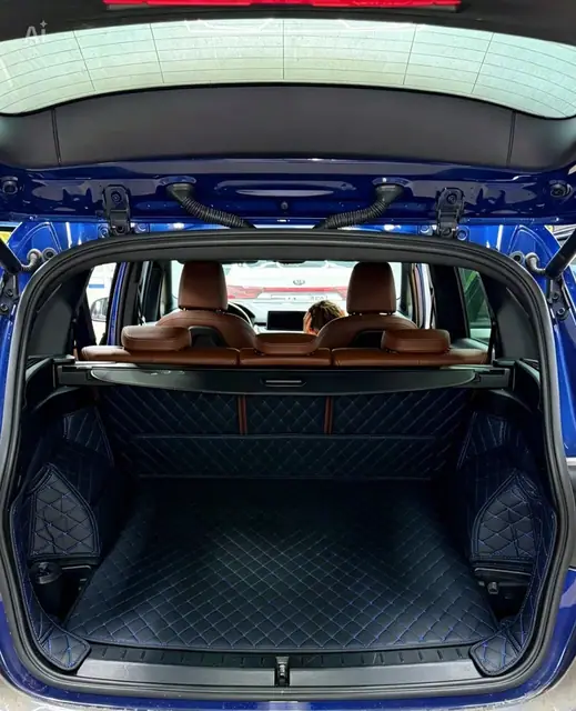 BMW 2 Gran Tourer 2019, багажник — 3D коврики LOVTO, Стандарт