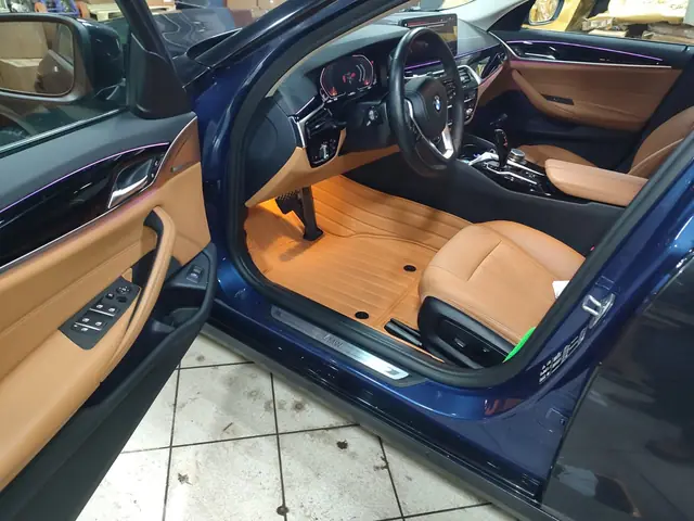 BMW 5 серии G30 — 3D коврики LOVTO, Элит+ + Бизнес ворс