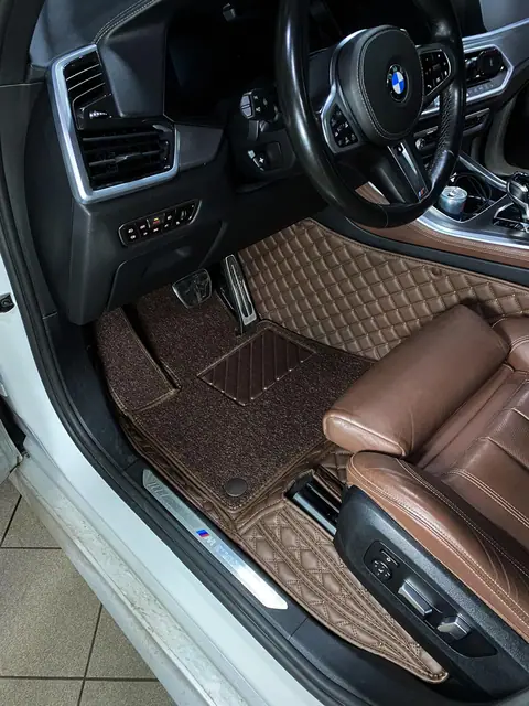 BMW X5 — 3D коврики LOVTO, Бизнес + Элит ворс