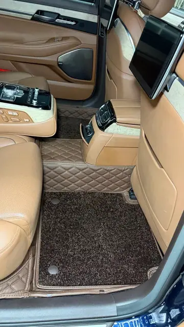 Genesis G90 — 3D коврики LOVTO, Элит + Элит ворс