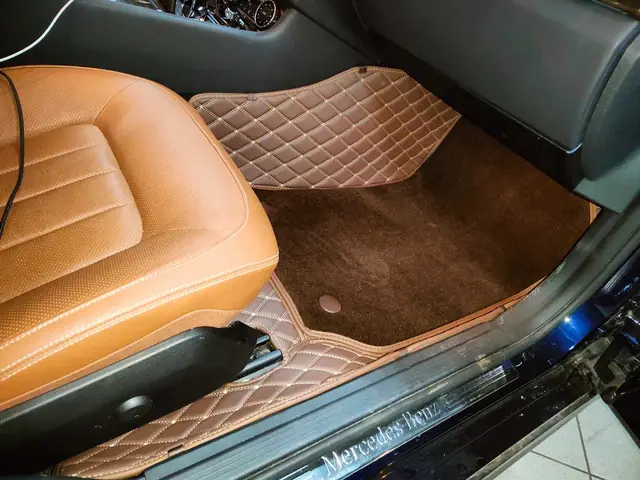 Mercedes-Benz CLS — 3D коврики LOVTO, Элит + Стандарт ворс